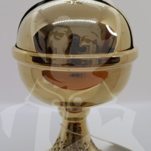 Píxide com tampa meia Lua - 25cm