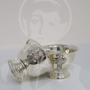 Vaso para Cinzas Casquinha de PRATA