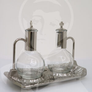 Conjunto Galhetas Banho NIKEL