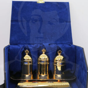 Estojo com Vasos para os 3 Óleos Santos