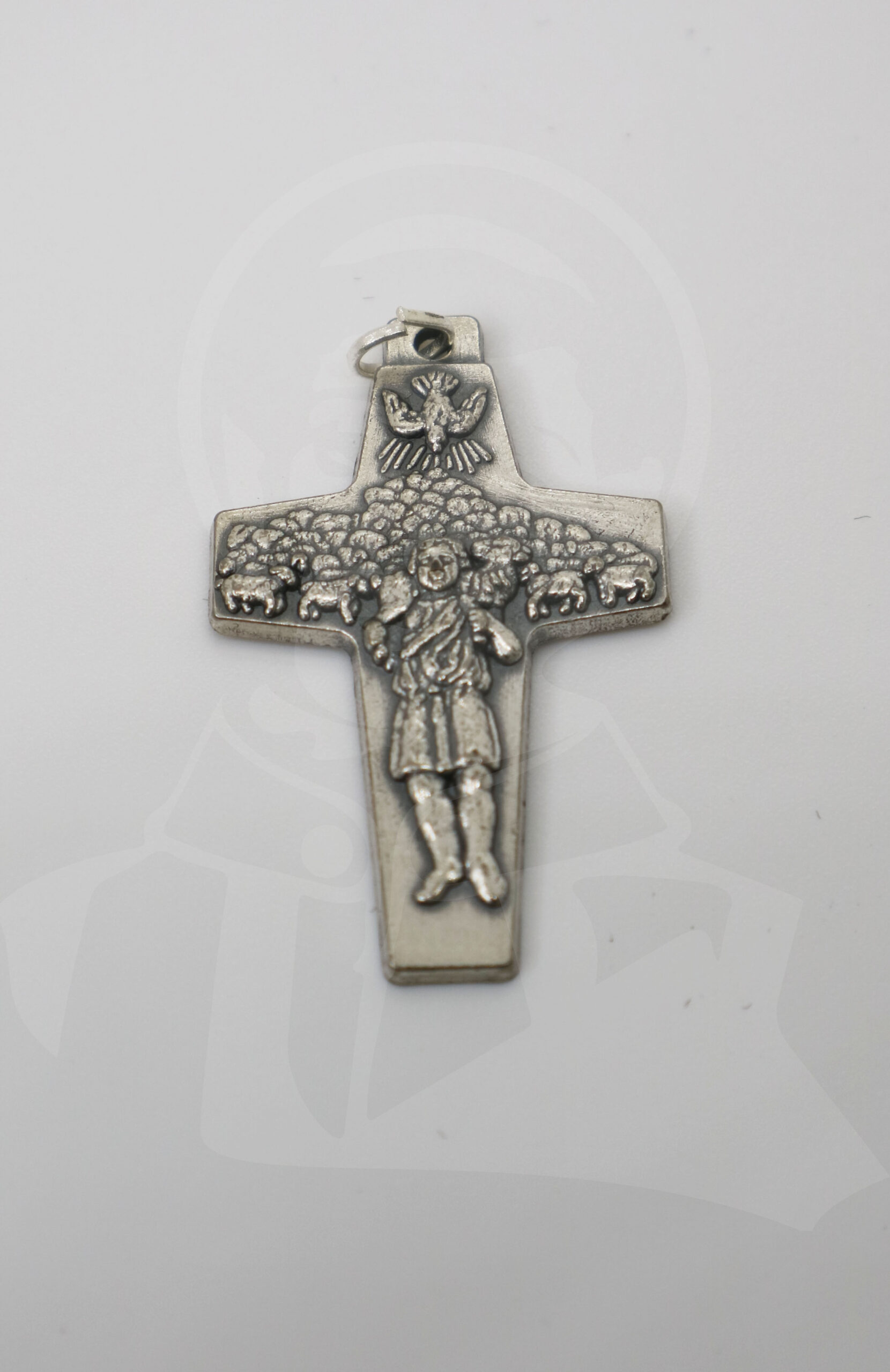 Cruz Metal Papa Francisco - 5cm