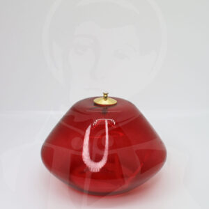 Lamparina Lisa Cera Líquida Vermelho