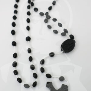 Terço Plástico - Preto