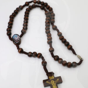 Terço Madeira C/ Fecho