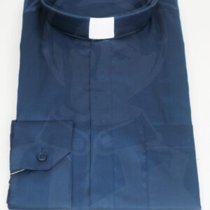 Camisa Lisa com Cabeção - Azul Escuro