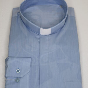 Camisa Lisa com Cabeção - Azul