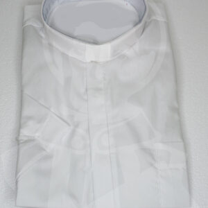 Camisa Manga Curta com Cabeção - Branco