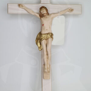 Crucifixo de Parede Bege