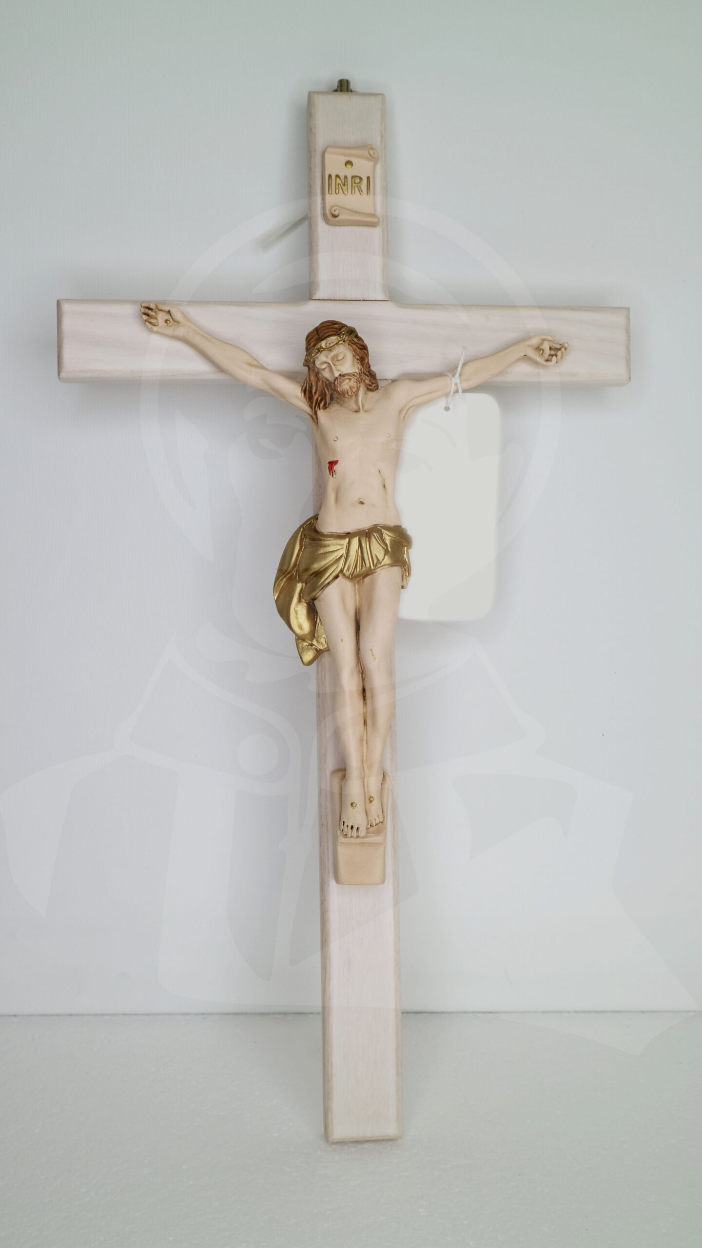 Crucifixo de Parede Bege