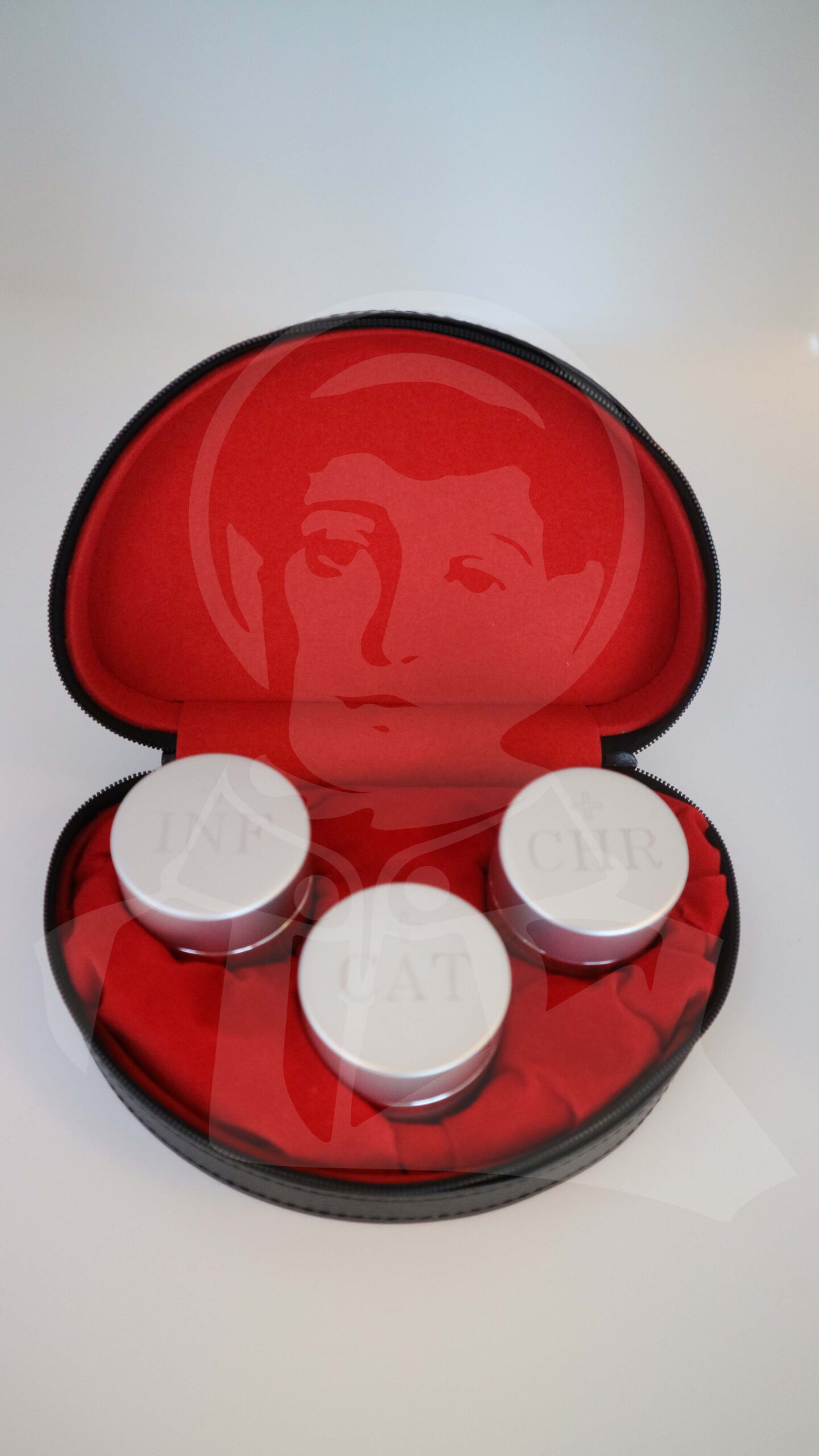 Estojo Porta Vasos 3 Óleos Santos