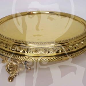 Base/Trono para Custódia Dourado