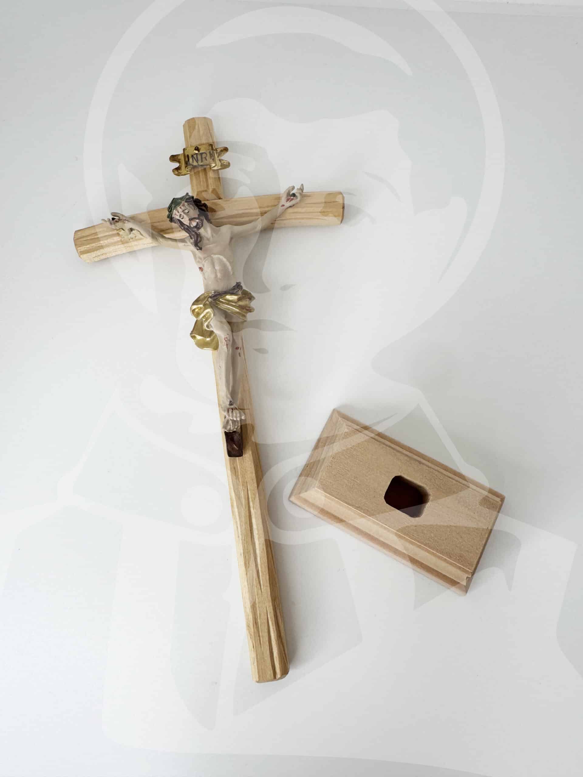 Cruz em Madeira - 26,5cm - Image 2