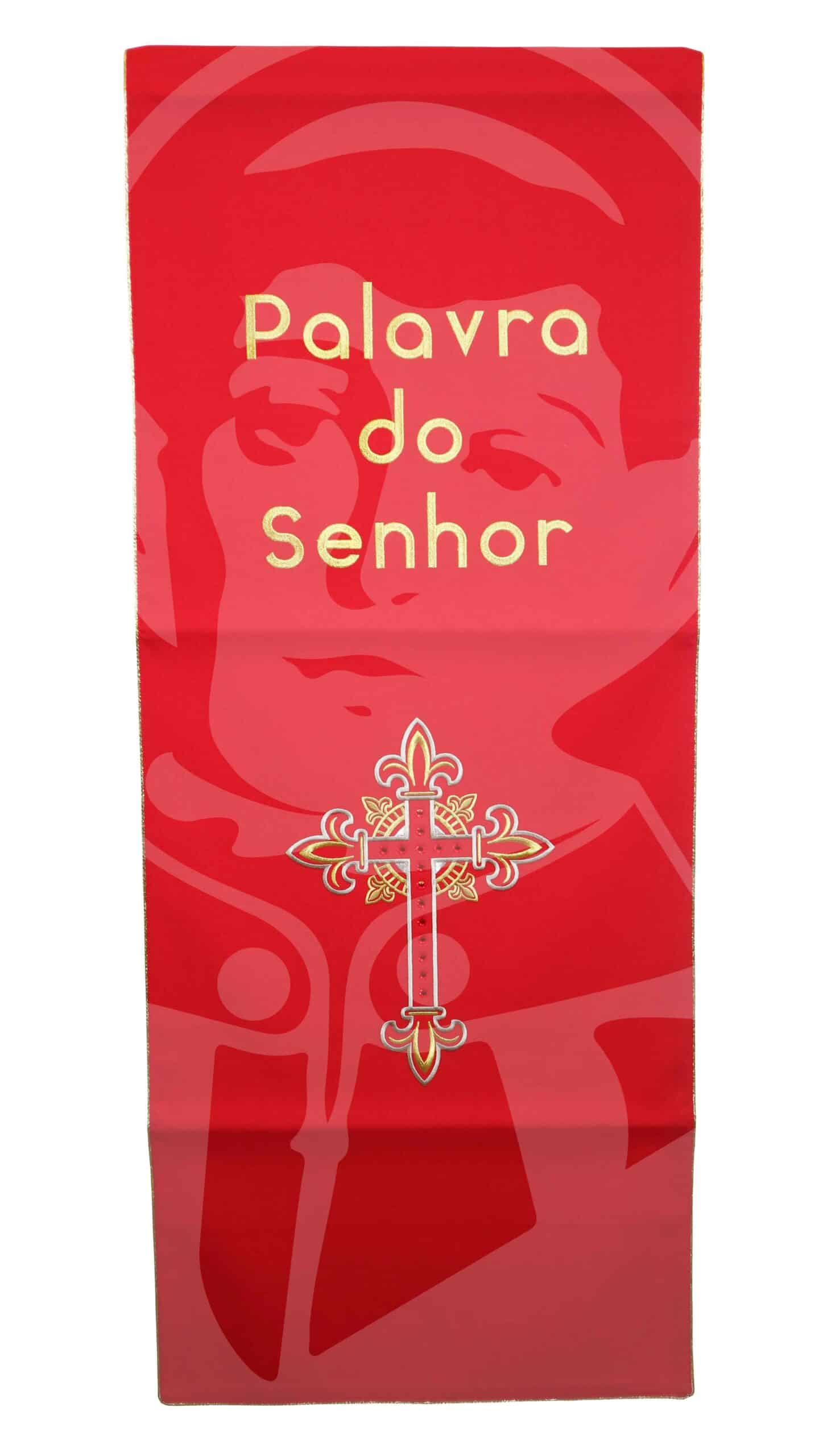 Pano Ambão Bordado - Vermelho - Image 2