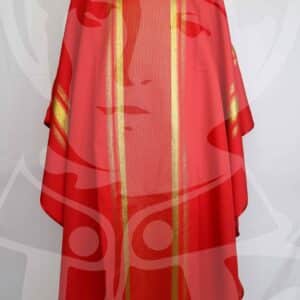 Casula Vermelha com estola