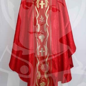 Casula Vermelha com estola