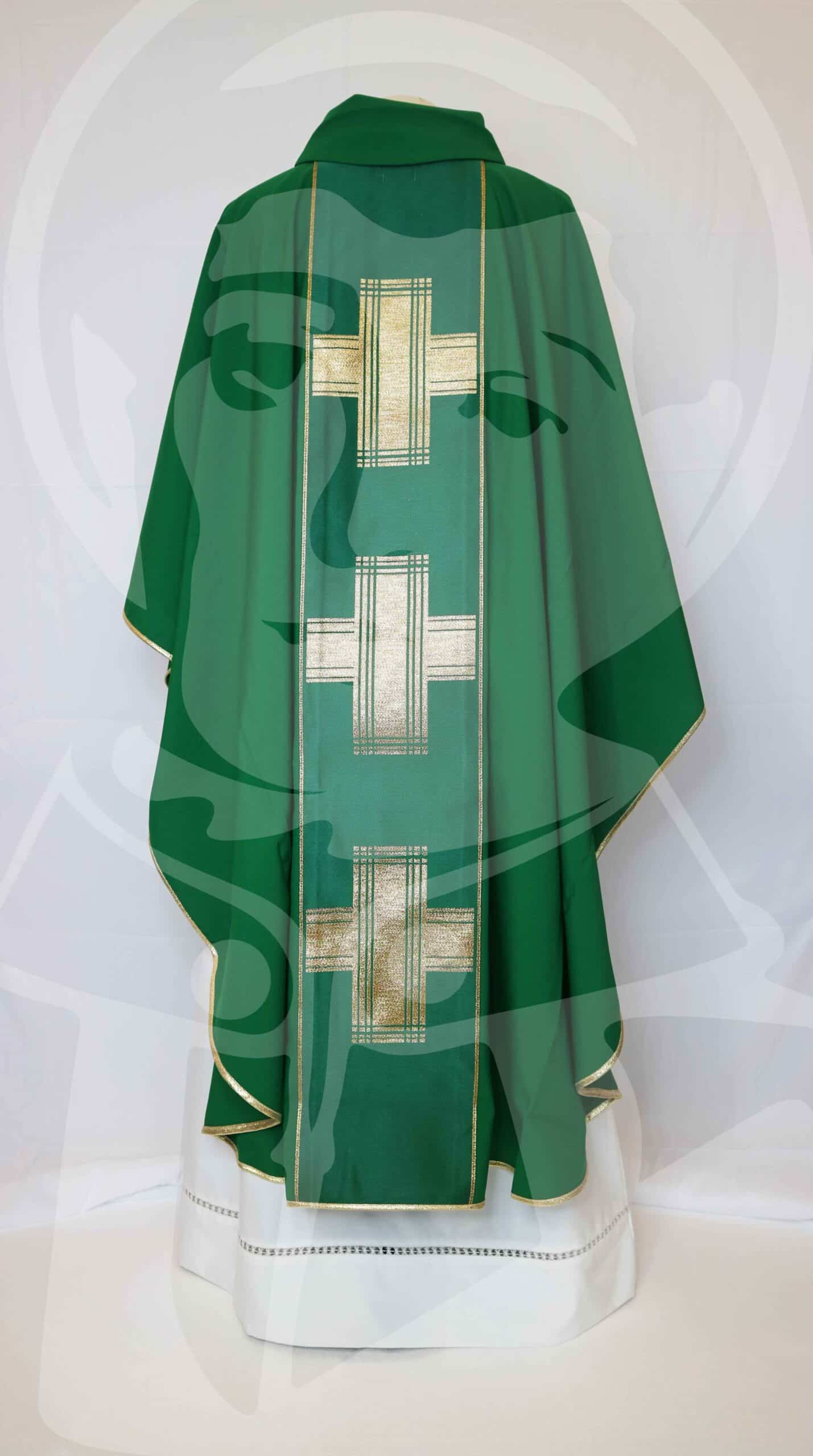 Casula Verde com estola - Image 2