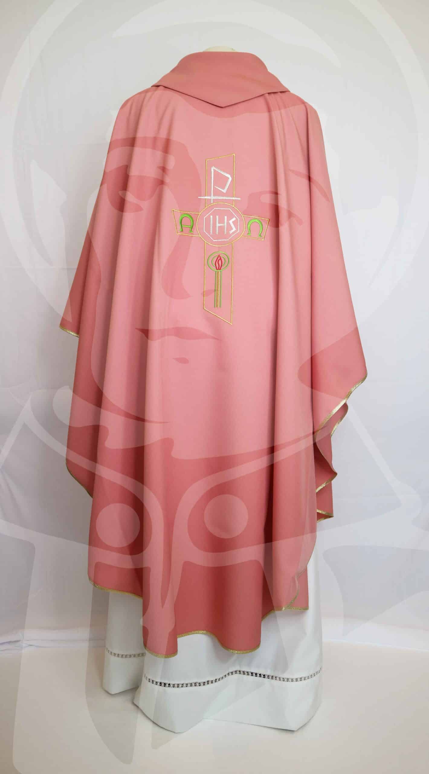 Casula Rosa JHS com estola - Image 2