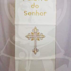 Pano Ambão Bordado - Branco