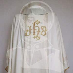 Casula Branca com estola