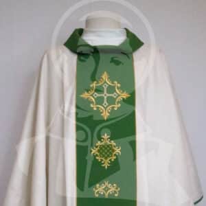 Casula Branca com estola