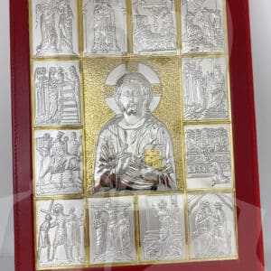 Capa Evangeliário Bilaminado de Prata