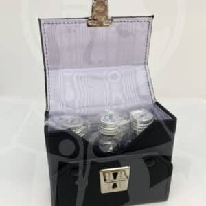 Porta Vasos portátil para os 3 Óleos Santos - Pequeno