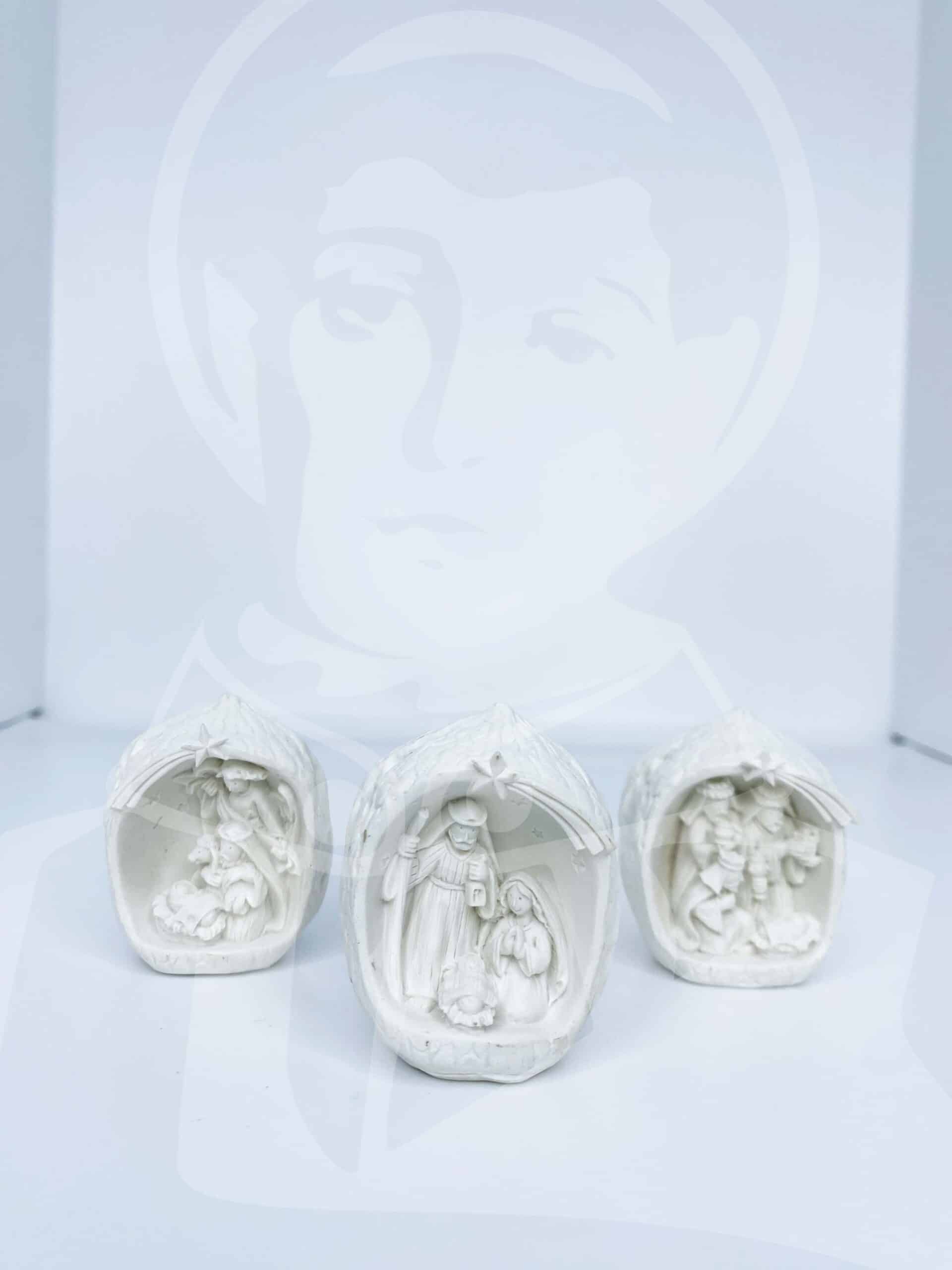 Presépio Noz Branco