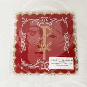 Pala Bordada Vermelha