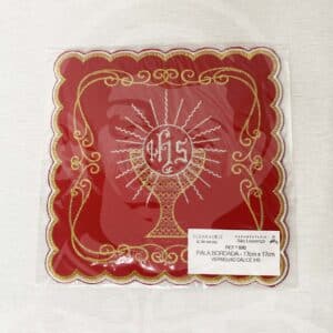 Pala Bordada Vermelha