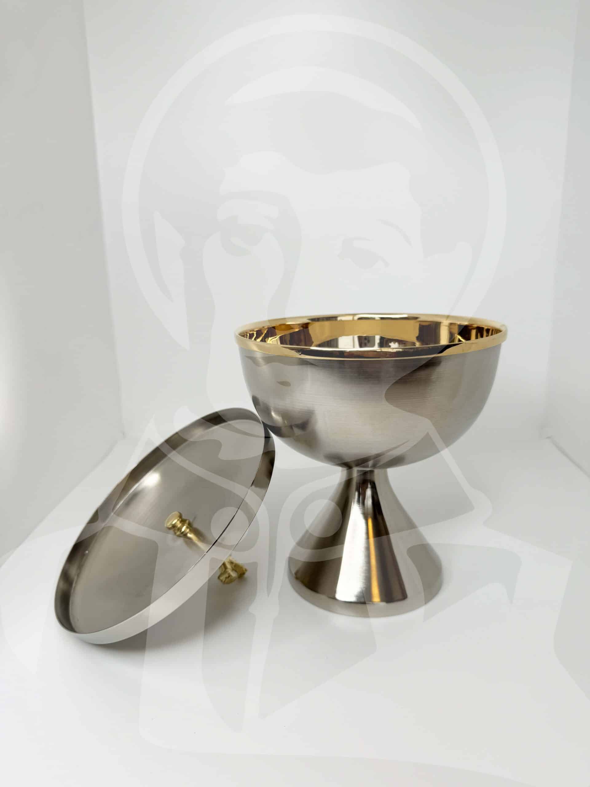 Píxide Cruz Dourada e Efeito Polido - Image 2