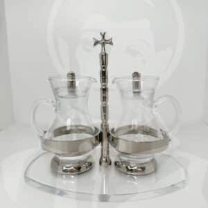 Conjunto de Galhetas Prateado