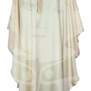 Casula Branca com estola