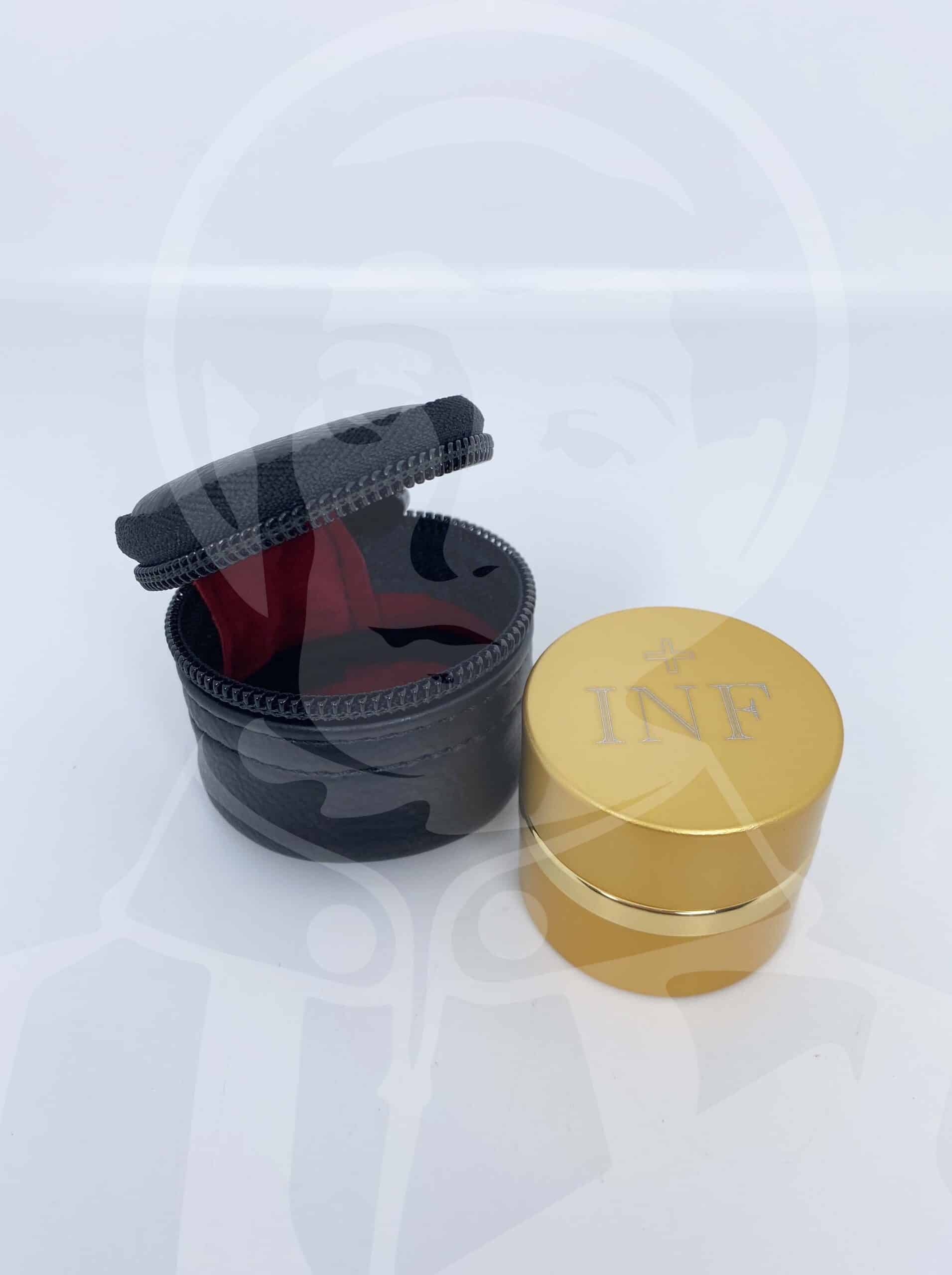 Estojo Porta Vaso para Óleo Santo em Dourado