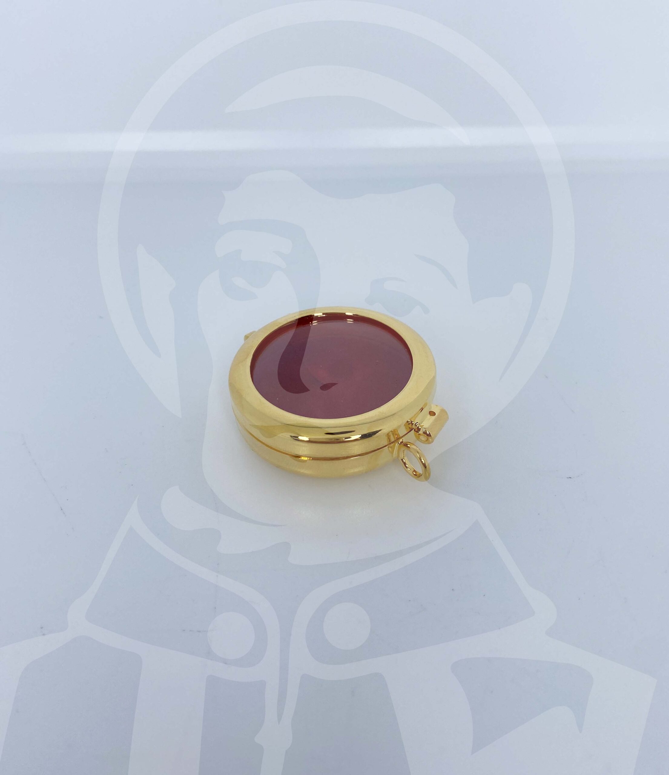 Relicário com Banho de Ouro