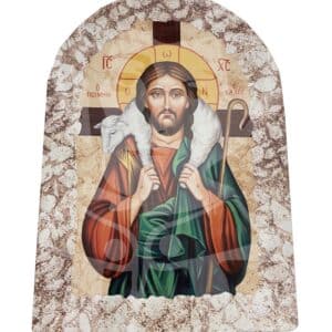 Quadro Cúpula Efeito Pedra Bom Pastor