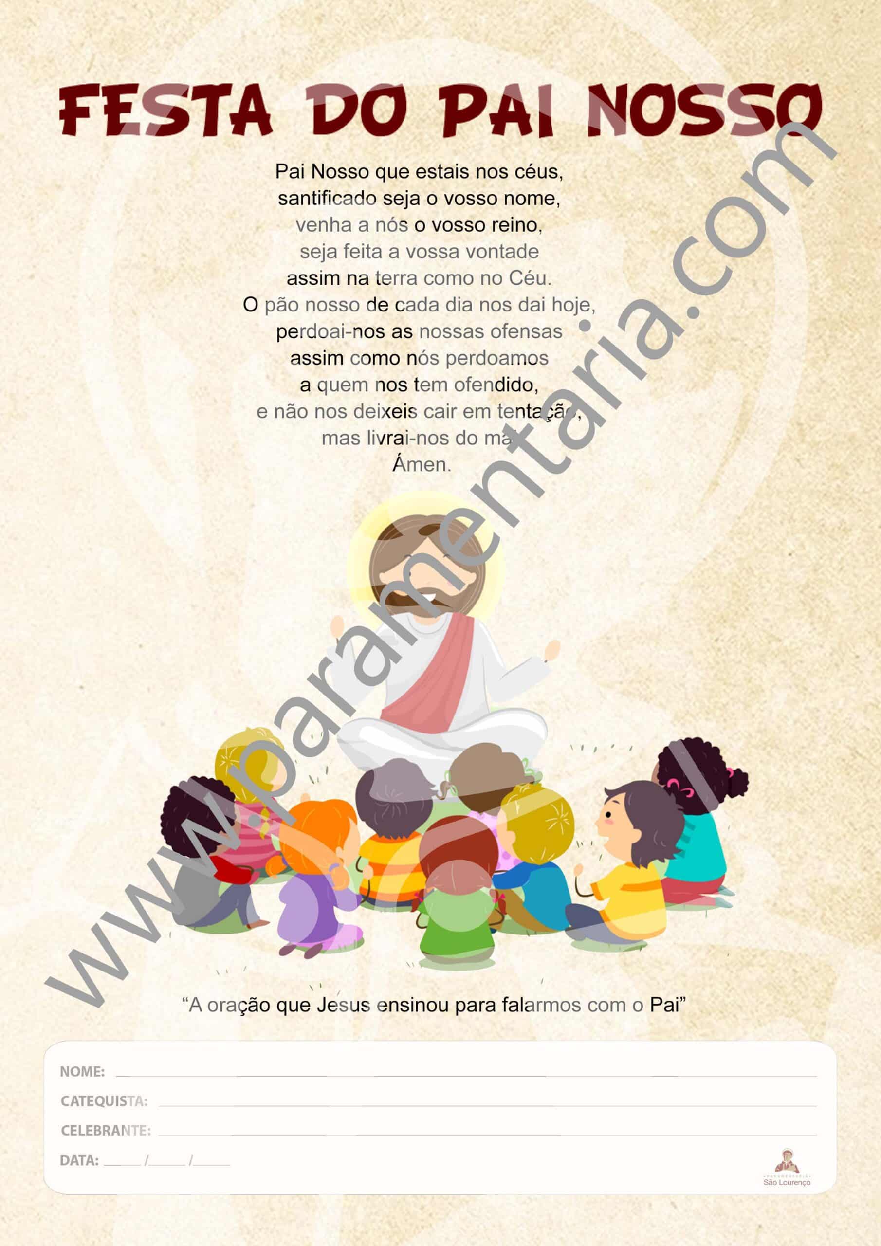 Festa do Pai Nosso - Ref. 1225