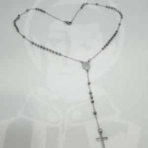 Terço em Aço Inoxidável