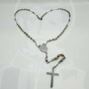 Terço em Aço Inoxidável