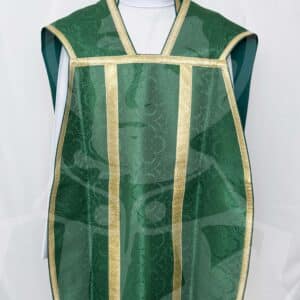 Casula Romana Verde com Estola