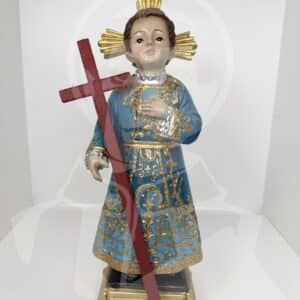 Menino Jesus com Vestido Azul