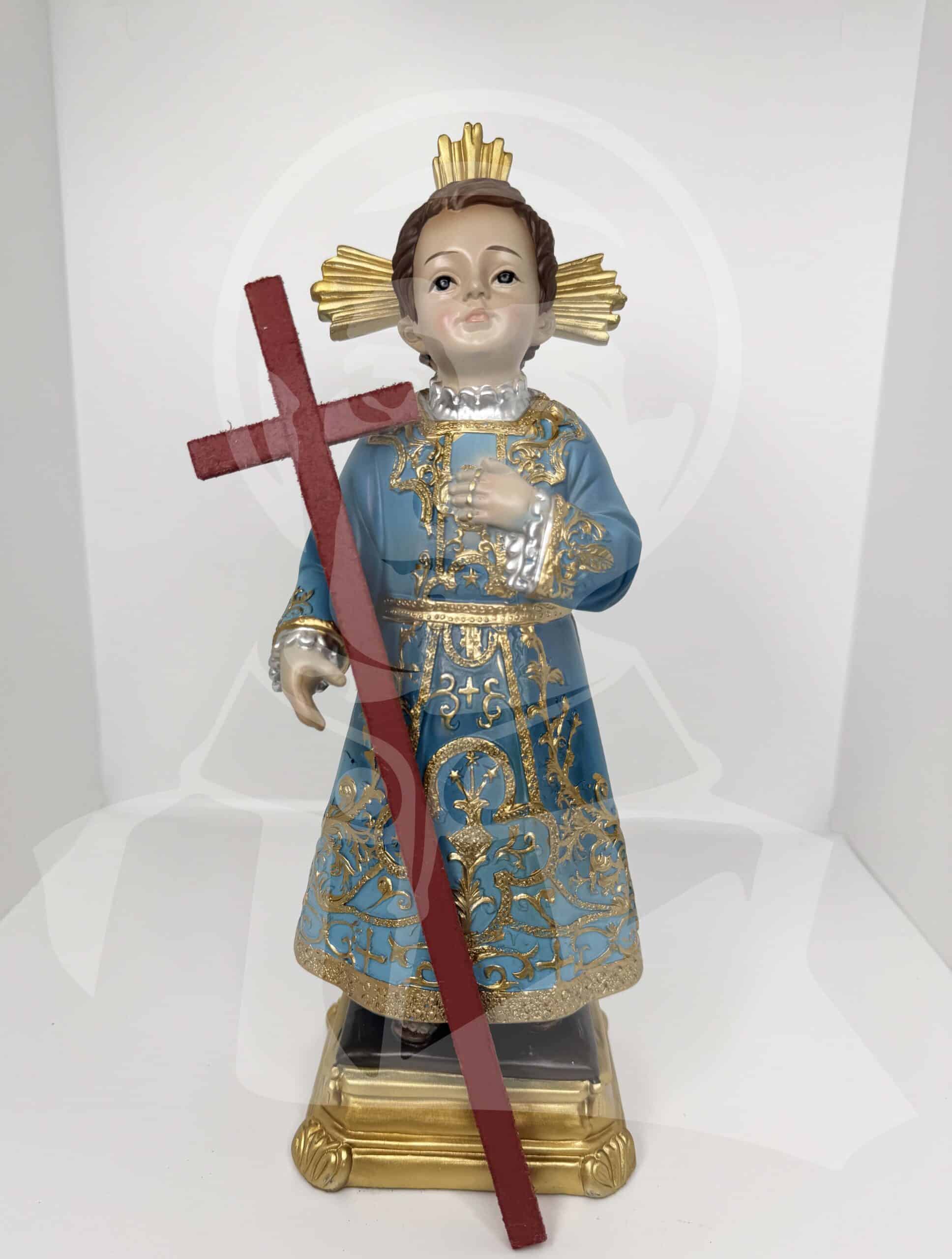 Menino Jesus com Vestido Azul