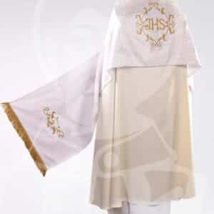 Véu de Ombros Branco