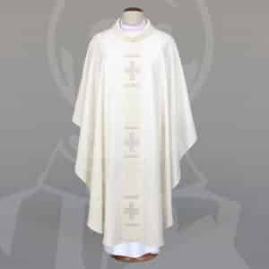 Casula Branca com estola