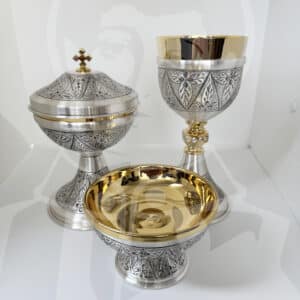 Conjunto de Cálice, Píxide e Patena