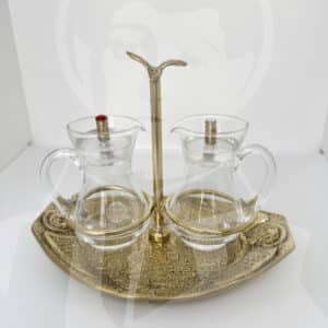 Conjunto Galhetas Dourado