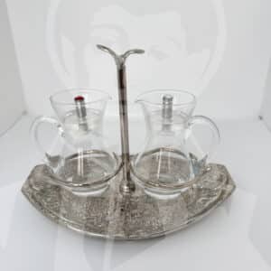 Conjunto Galhetas Prateado