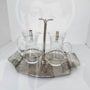 Conjunto Galhetas Prateado