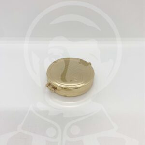 Teca Simples com Banho de Ouro 24kls IHS