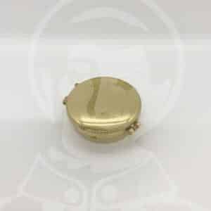 Teca Simples com Banho de Ouro 24kls IHS