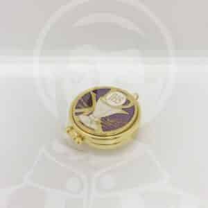 Teca Banho de Ouro Pequena Cálice JHS